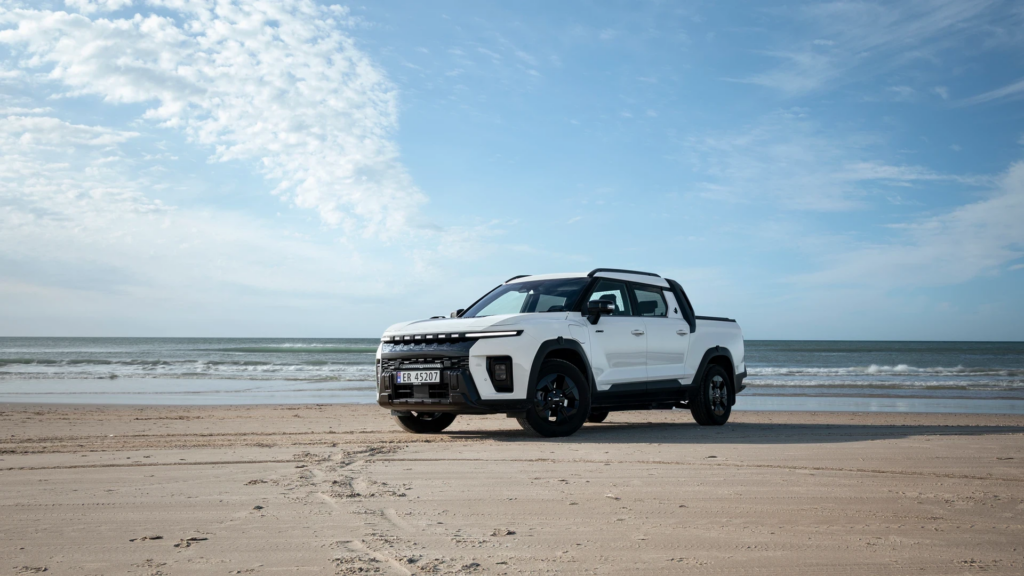 KGM Musso EV: elektrisk pickup med 4×4