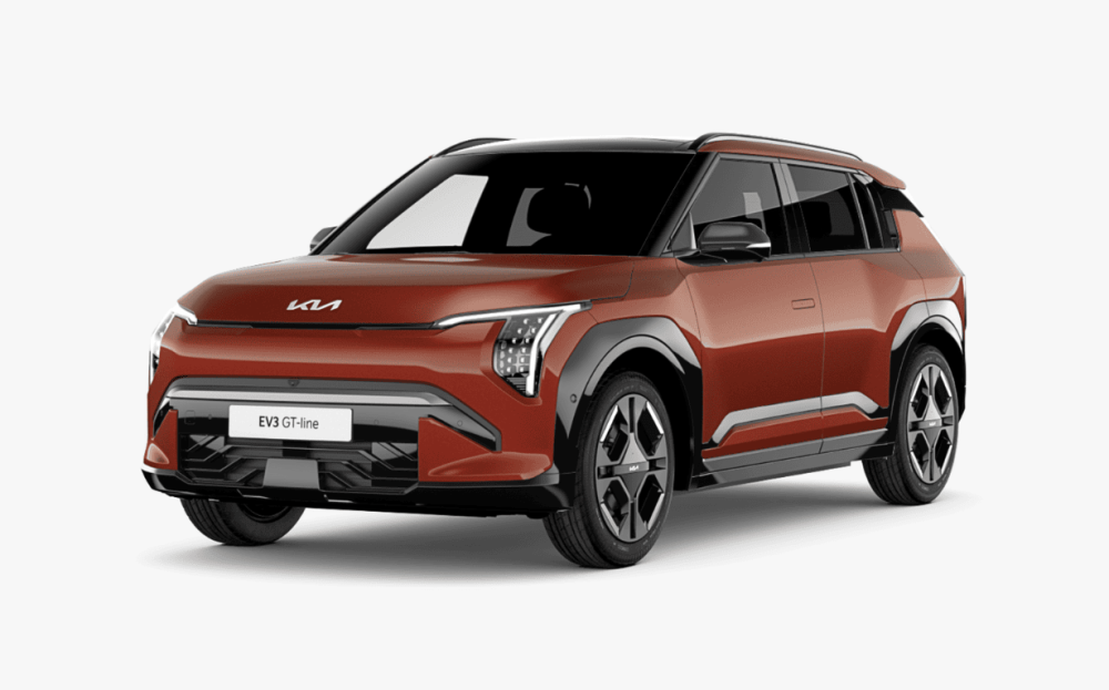 Leasing kompakt elbil Kia EV3 GT-line uten innskudd
